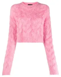 Dsquared2 Pullover mit gebürstetem Effekt Rosa