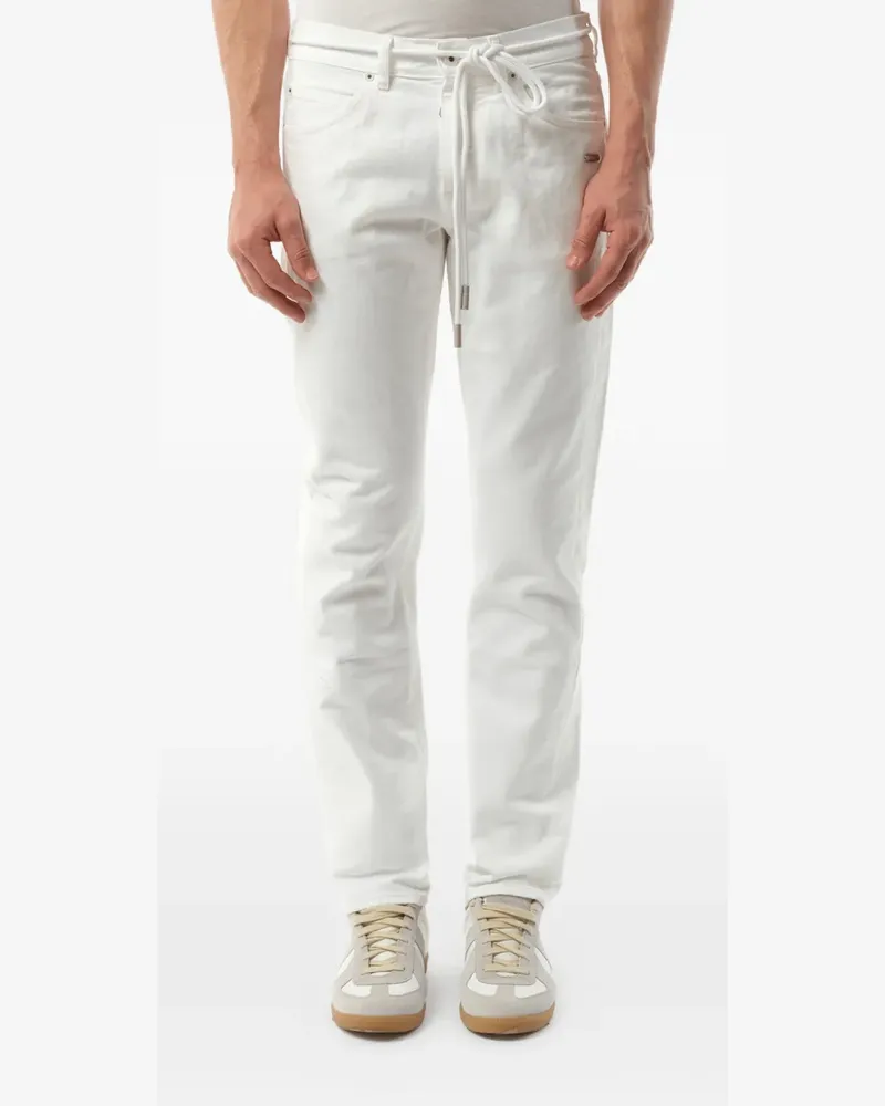 OFF-WHITE Jeans mit lockerem Schnitt - Weiß Weiß