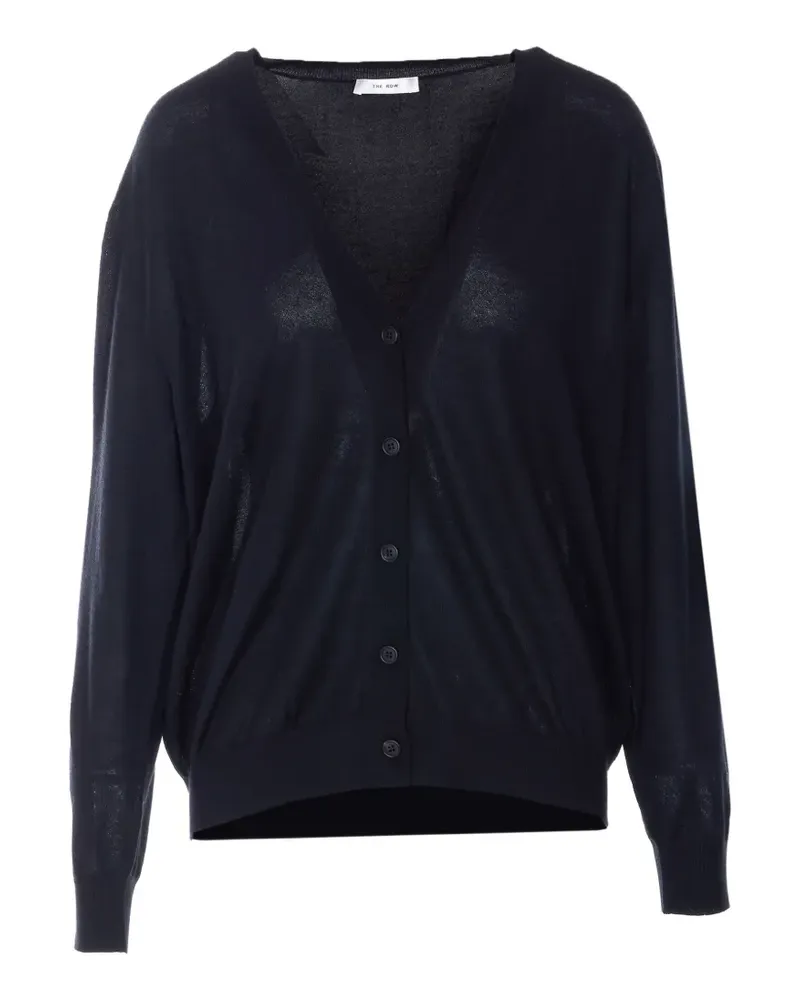 The Row Nilas cashmere cardigan - Schwarz Schwarz