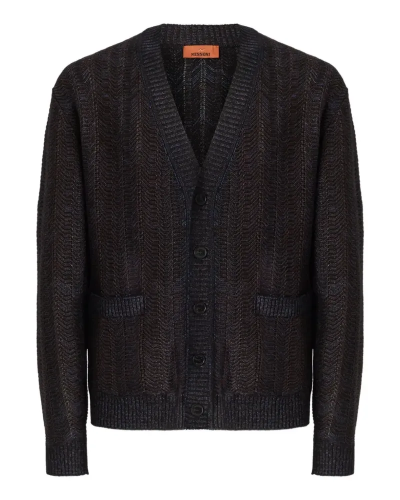 Missoni V-neck cardigan - Braun Braun
