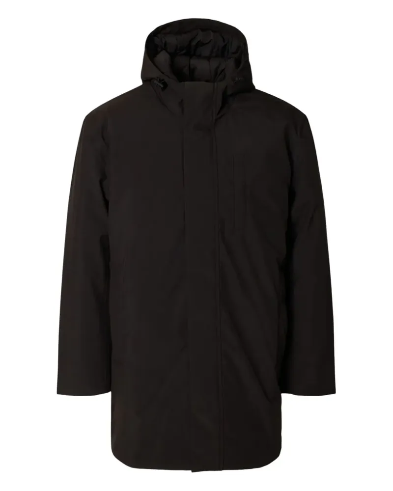 Selected Mantel mit Kapuze - Schwarz Schwarz