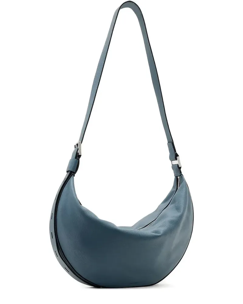 AllSaints Schultertasche mit Reißverschluss - Blau Blau