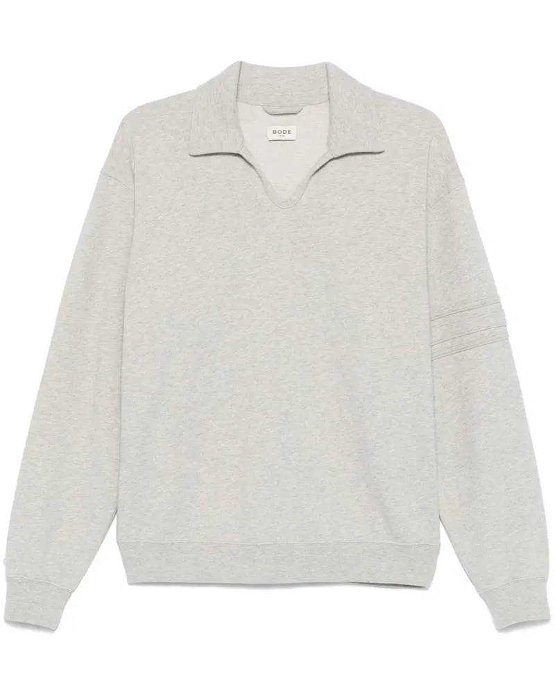 BODE Crew Polo Sweatshirt - Grau Grau