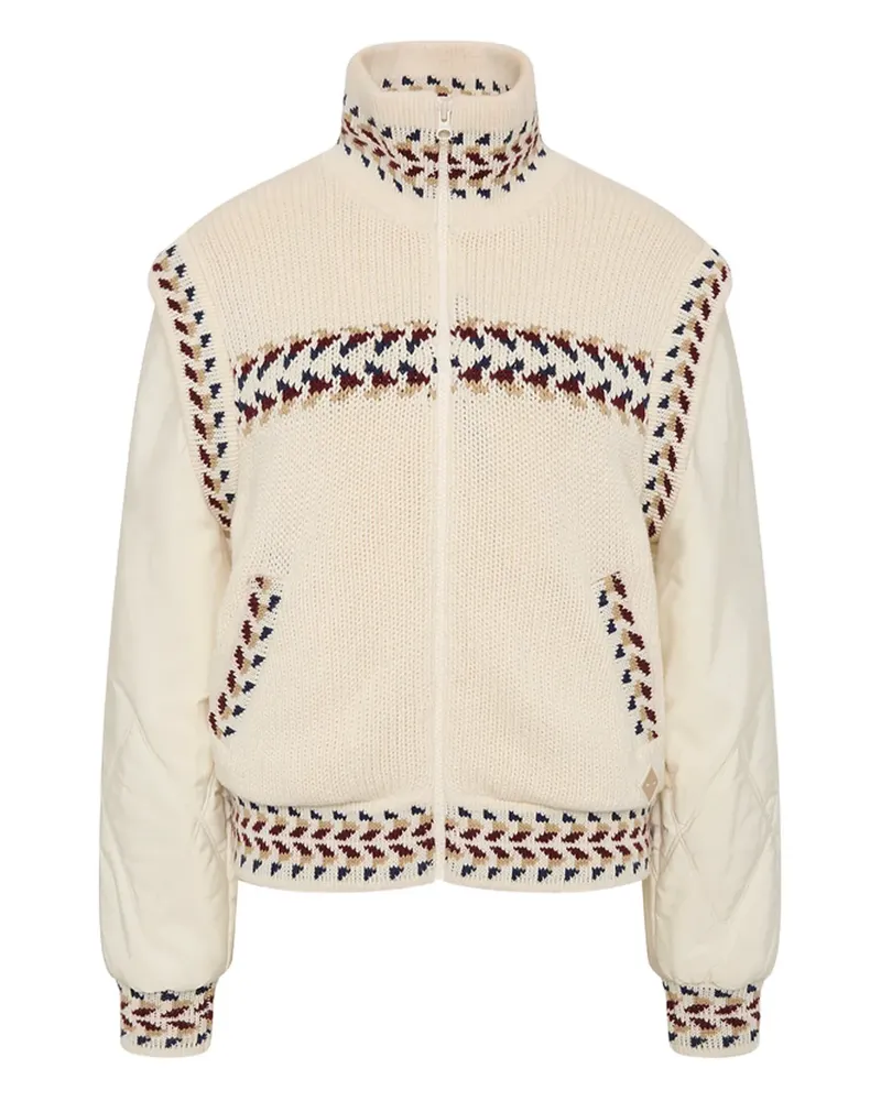 The Upside Dhemi quilted jacket - Nude Nude