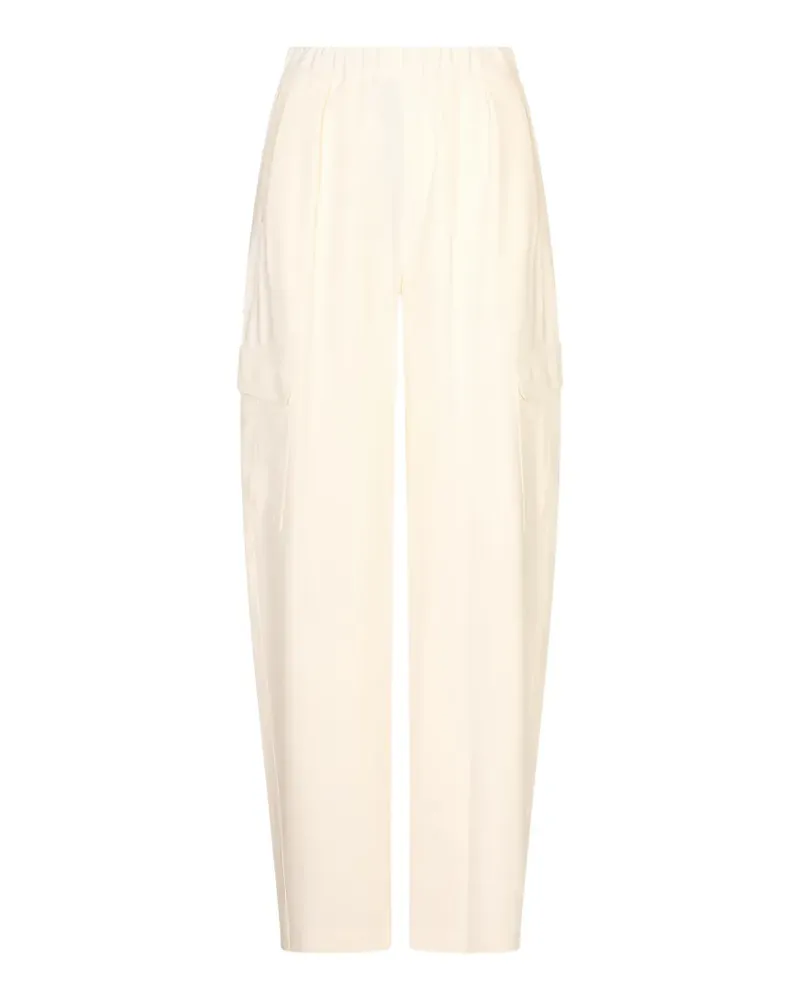 Fabiana Filippi elasticated-waist cargo pants - Nude Nude
