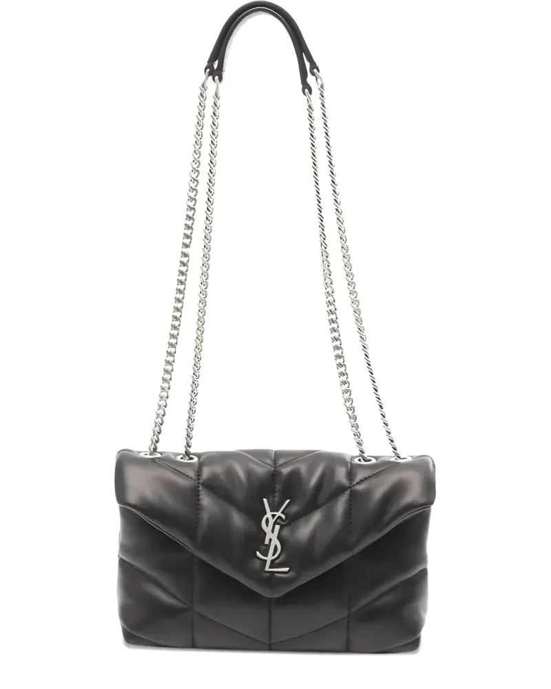 Saint Laurent 2020 chain Puffer Toy shoulder bag - Schwarz Schwarz
