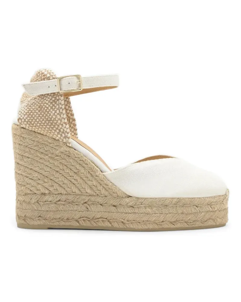 Castañer Chiarita wedge espadrilles - Weiß Weiß