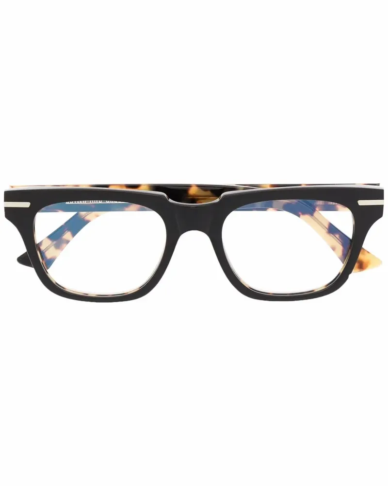 Cutler and Gross Brille mit eckigem Gestell - Braun Braun
