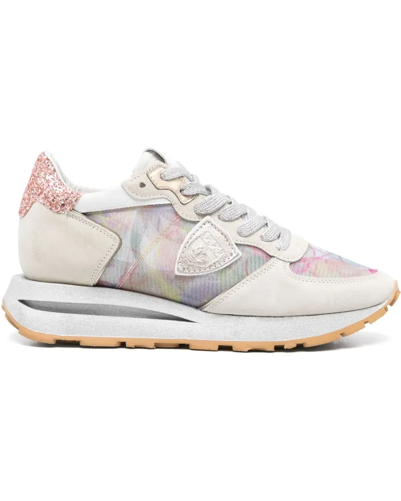 Philippe Model Tropez Haute Sneakers - Nude Nude