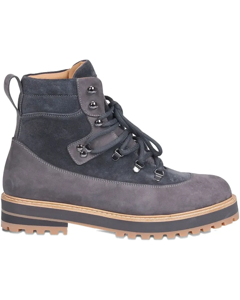 Eleventy Klassische Schnürstiefel - Grau Grau