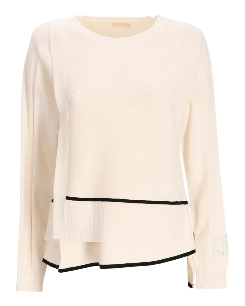 Liu Jo Better Pullover im Layering-Look - Nude Nude