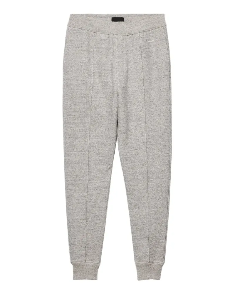 Prada cotton joggers - Grau Grau