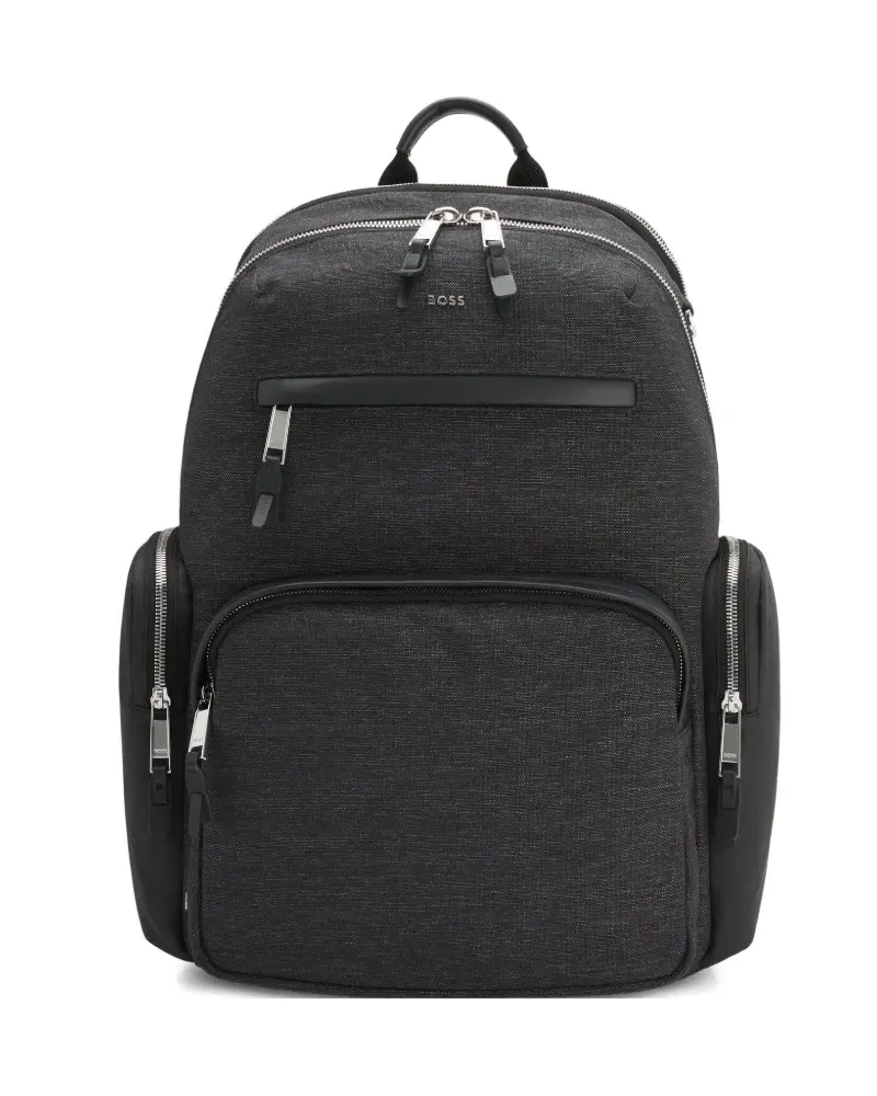 HUGO BOSS Rucksack mit Logo - Grau Grau