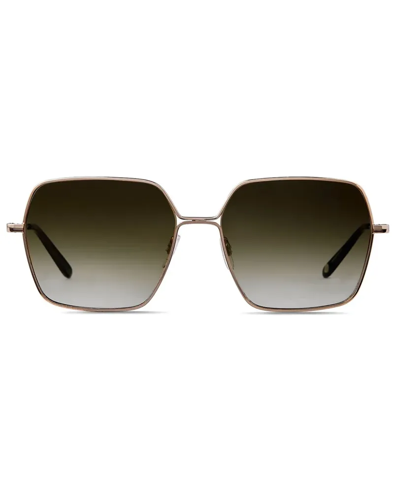 Garrett Leight Meadow Sonnenbrille - Gold Gold