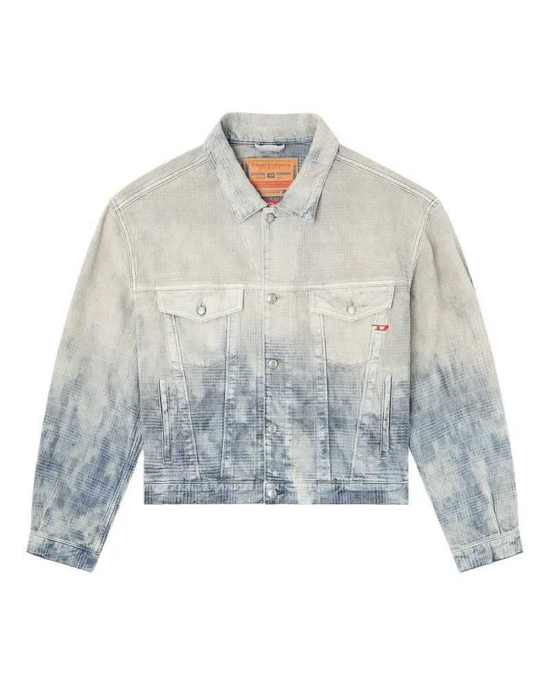 Diesel D-Ranger Jeansjacke - Grau Grau