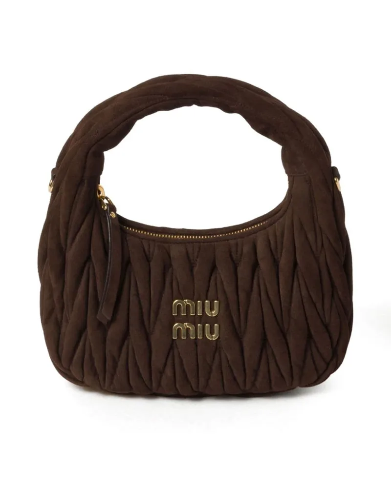 Miu Miu Wander Handtasche - Braun Braun