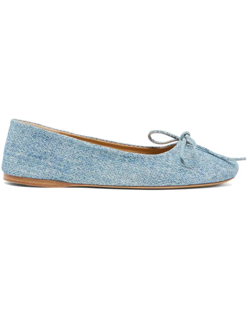 J.W.Anderson Ballerinas aus Wildleder - Blau Blau