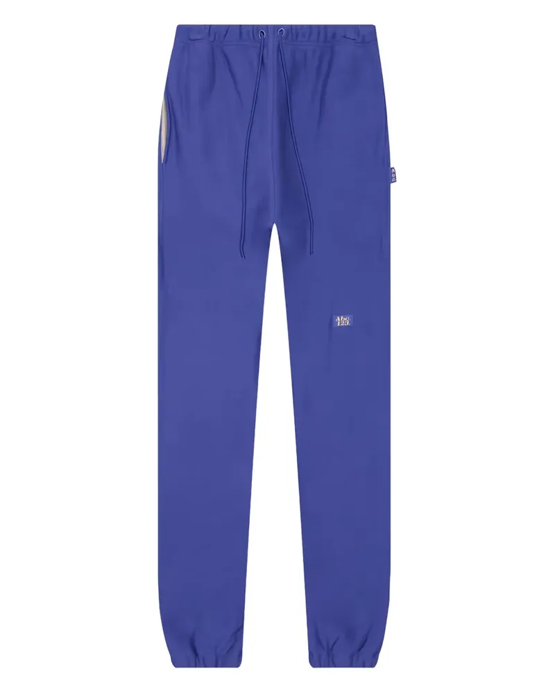 Abc. Jogginghose mit Logo-Schild - Blau Blau