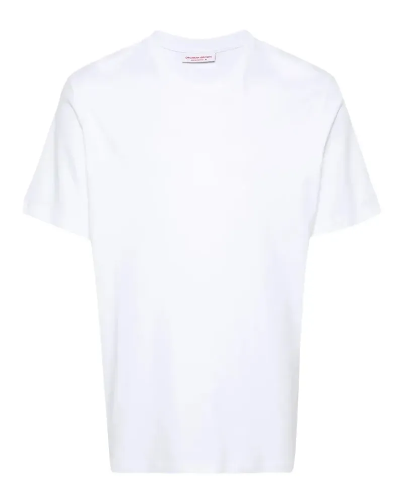 Orlebar Brown T-Shirt aus Baumwolljersey - Weiß Weiß