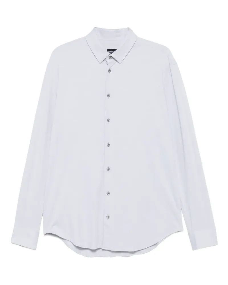 Giorgio Armani long-sleeve shirt - Blau Blau