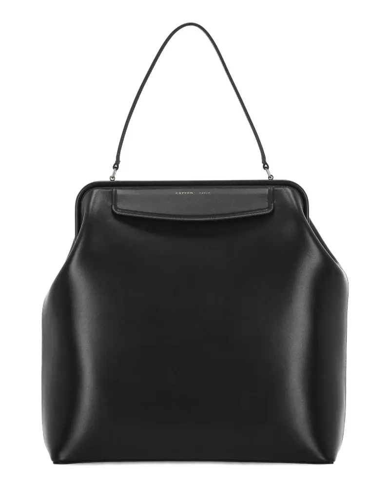 Carven large Carmen leather tote bag - Schwarz Schwarz