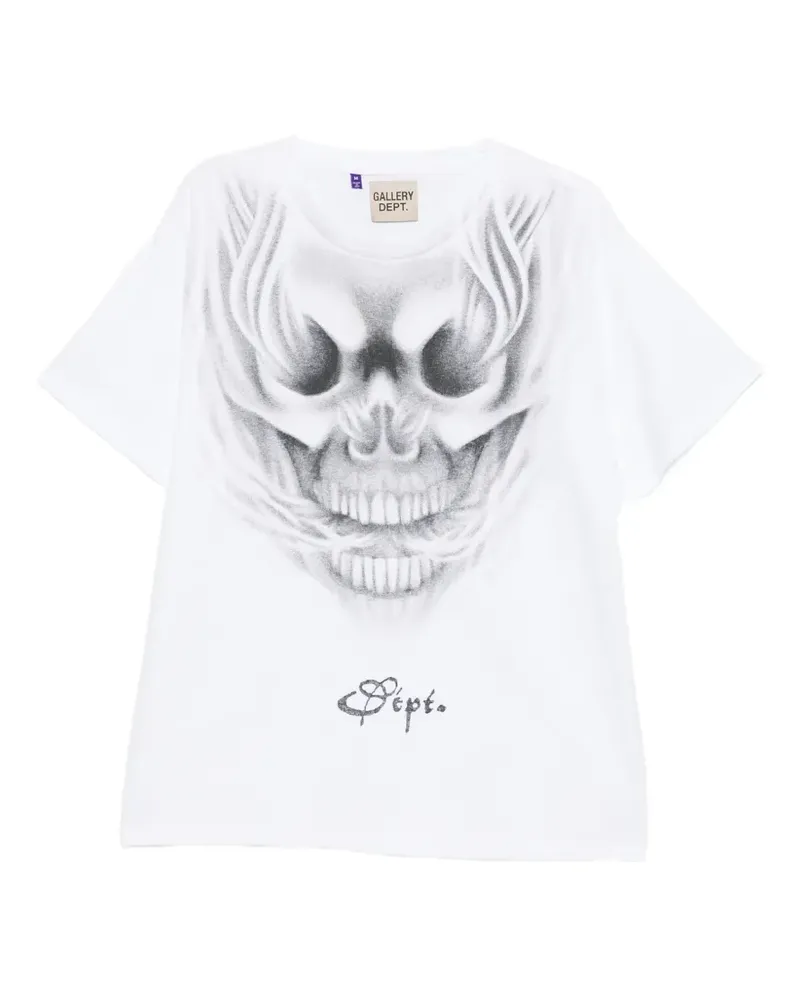 GALLERY DEPT. T-Shirt mit grafischem Print - Weiß Weiß