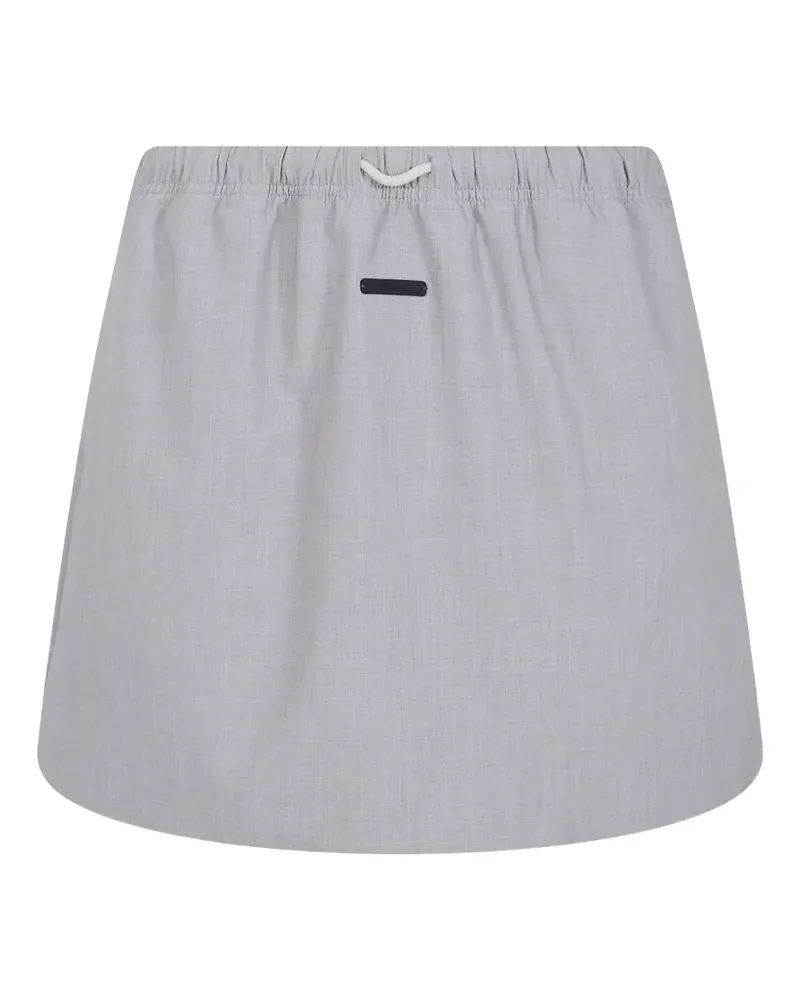 Fear of God Minirock mit Logo-Patch - Grau Grau
