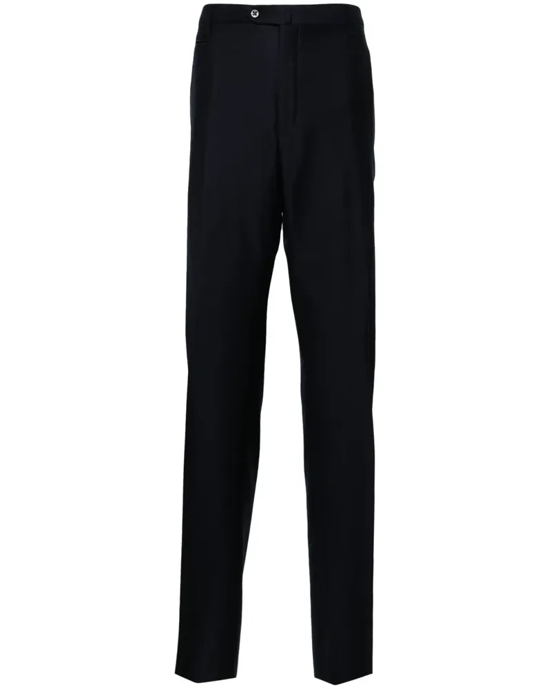 Corneliani Halbhohe Hose - Blau Blau