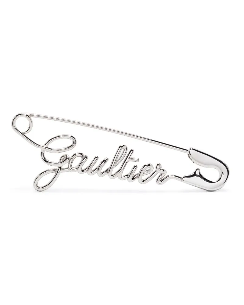 Jean Paul Gaultier The Gautier Brosche - Silber Silber