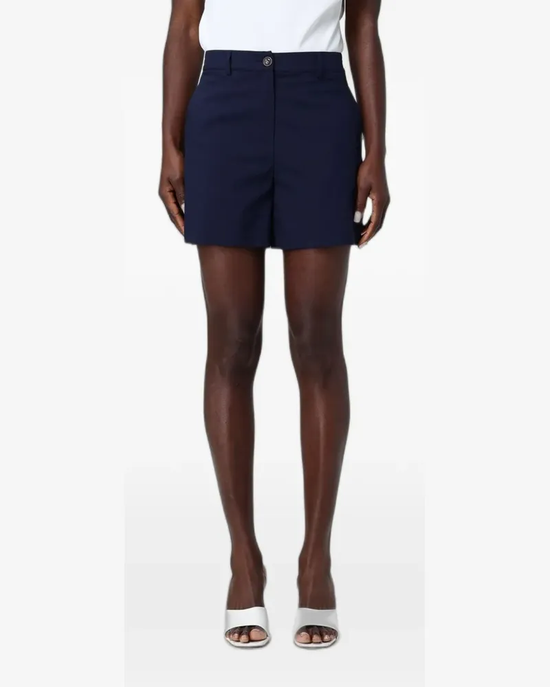 Hanita twill chino shorts - Blau Blau