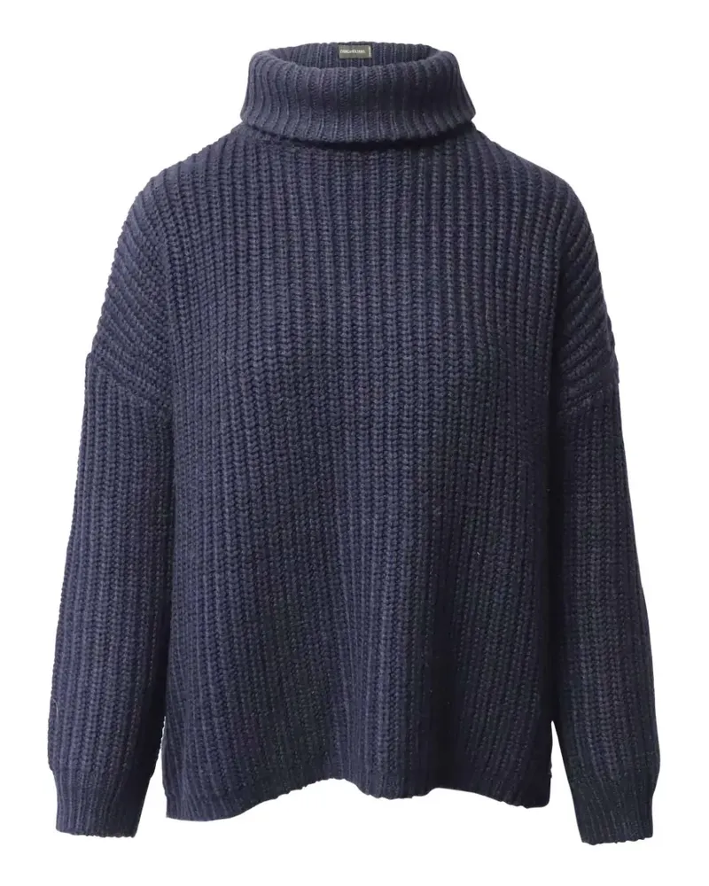 Zadig & Voltaire turtleneck knitted sweater - Blau Blau