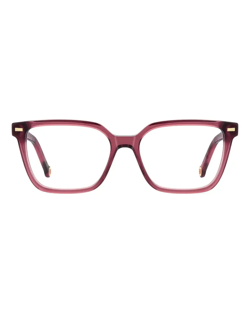 Carolina Herrera New York Brille mit eckigem Gestell - Rosa Rosa
