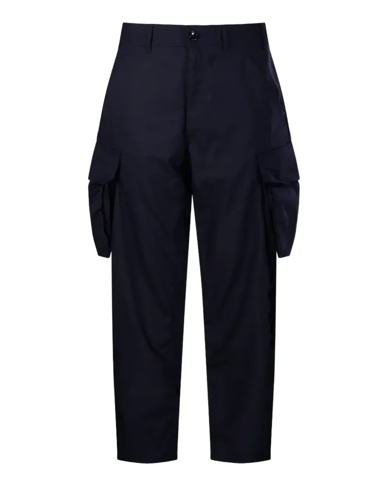Comme des Garçons multi-pocket cargo pants - Blau Blau