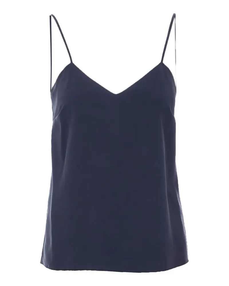 Max Mara V-neck top - Blau Blau