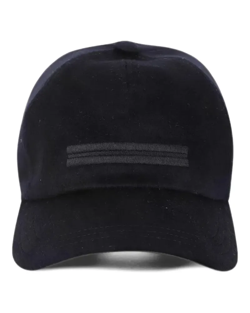 Ermenegildo Zegna Oasi Baseballkappe aus Kaschmir - Blau Blau