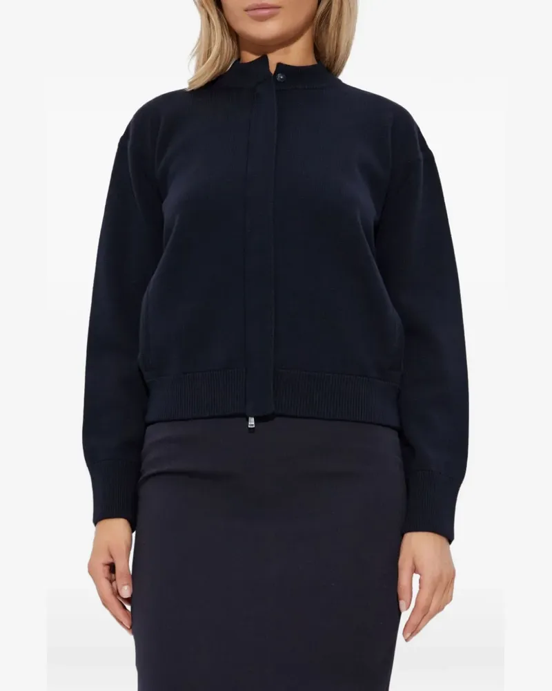 Max Mara zip-fastening cardigan - Schwarz Schwarz