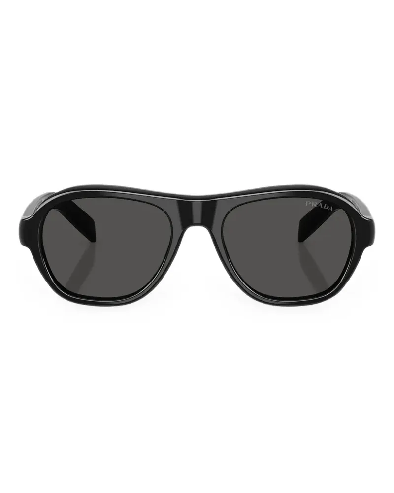 Prada Getönte Pilotenbrille - Schwarz Schwarz