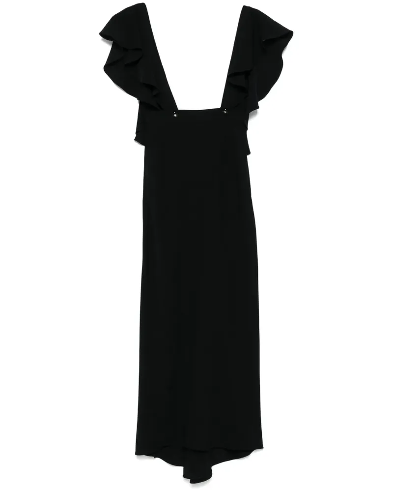 Parlor Passion Maxikleid - Schwarz Schwarz