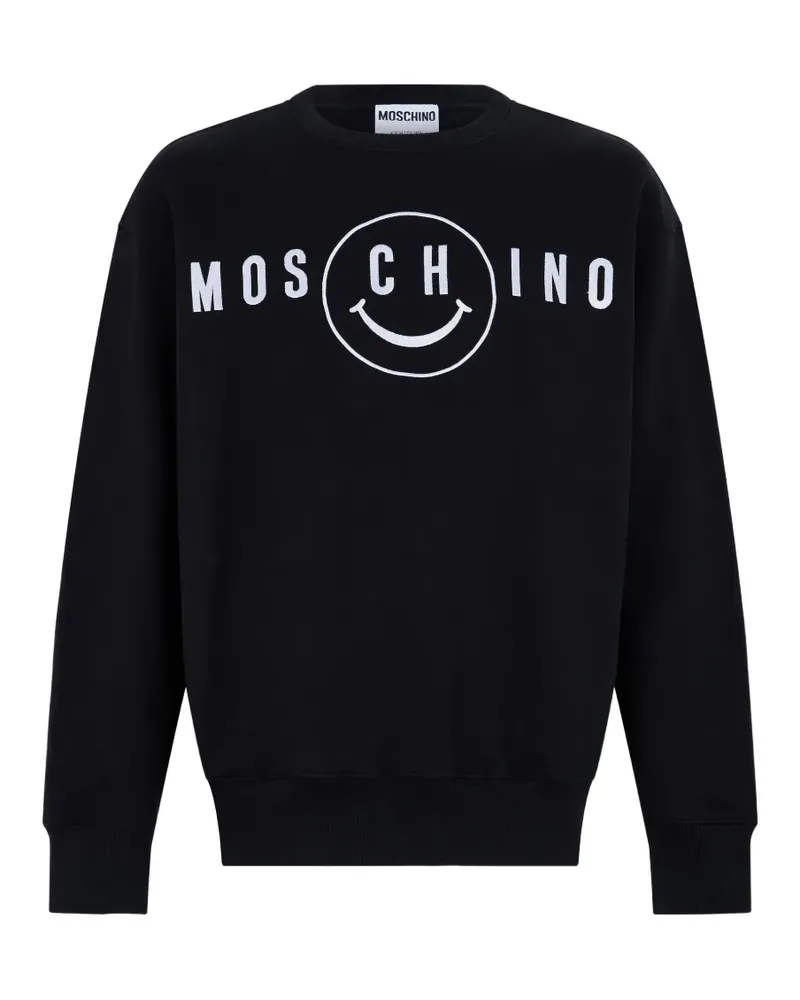 Moschino graphic-print sweatshirt - Schwarz Schwarz