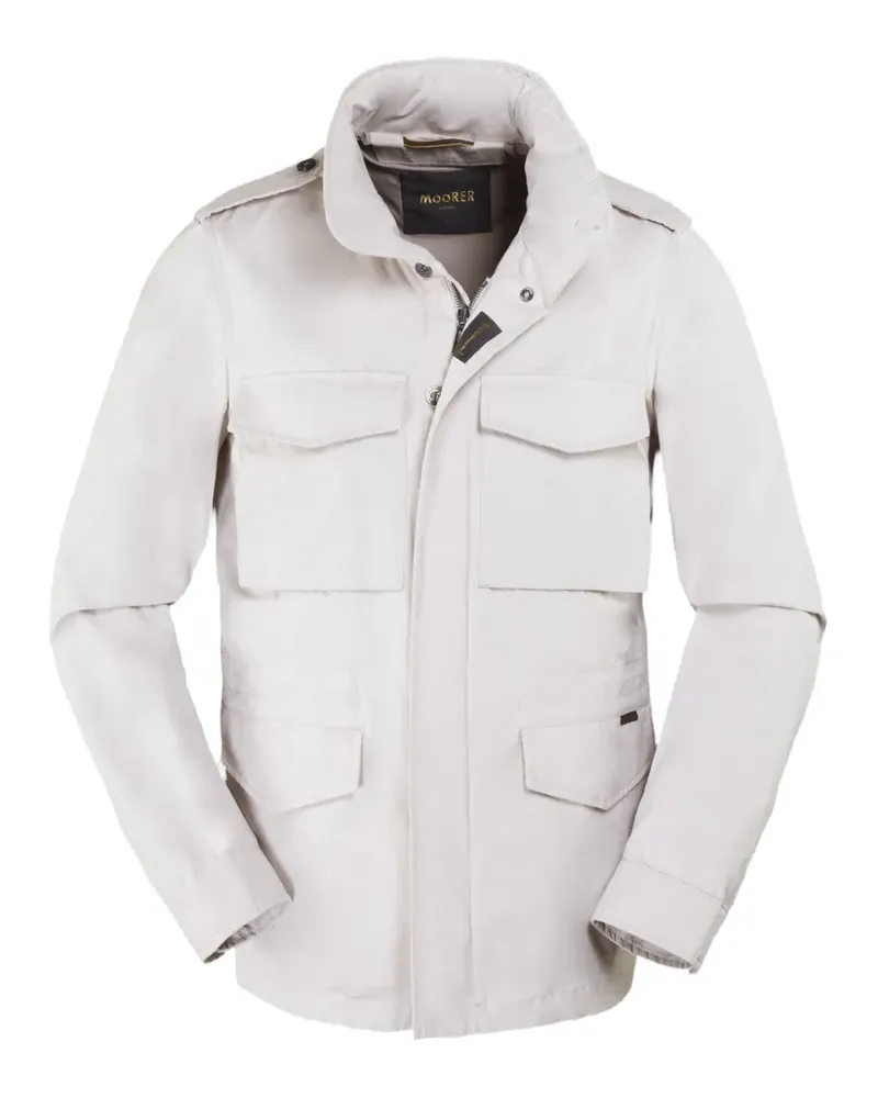 MOORER Denver-S1 Jacke mit Klappentasche - Nude Nude