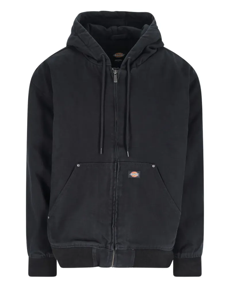 Dickies Hilham hooded jacket - Schwarz Schwarz