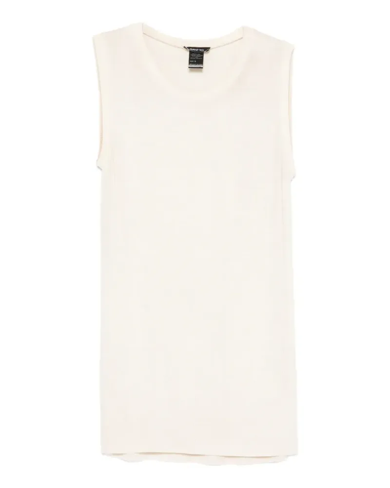 Avant Toi Trägershirt mit rundem Ausschnitt - Nude Nude