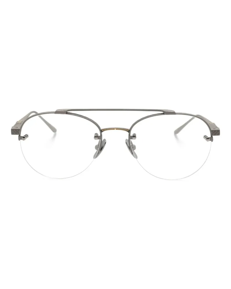 Leisure Society Avalon Brille mit rundem Gestell - Silber Silber