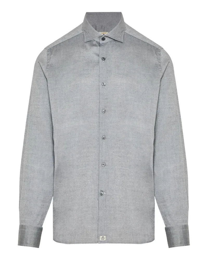 SONRISA twill-weave long-sleeve shirt - Grau Grau