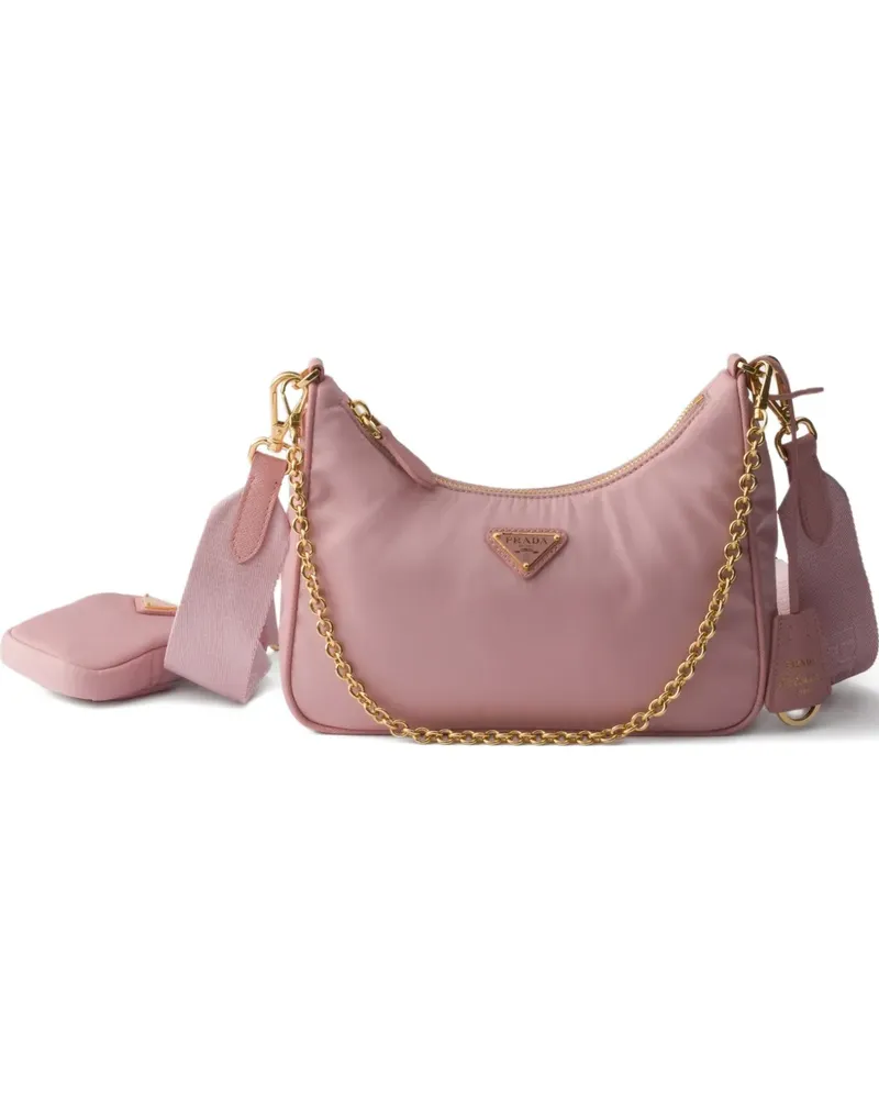 Prada Re-Edition 2005 Re-Nylon shoulder bag - Rosa Rosa