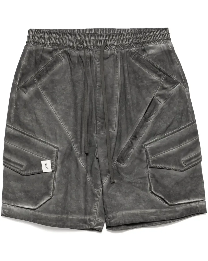 FIVE CM Klassische Cargo-Shorts - Schwarz Schwarz