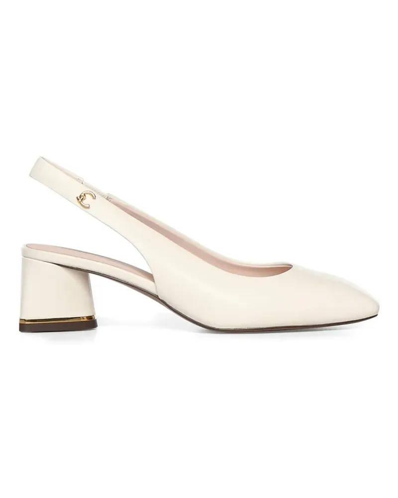 Coccinelle C-Everyday slingback mules - Nude Nude