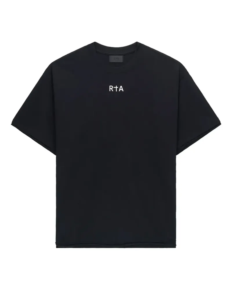 RTA Elian flag-print T-shirt - Schwarz Schwarz