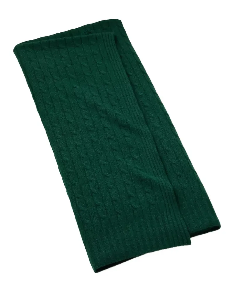Ralph Lauren Home Iconic Überwurf mit Zopfmuster - Grün Grün