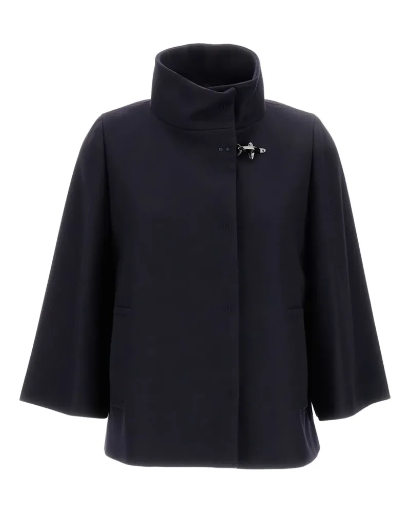 Fay Jacke mit Stehkragen - Blau Blau